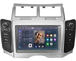 Junsun Android 15 Autoradio Geschikt Voor Toyota Yaris/Vitz/Platz 2005-2012 Accessoires, 2GB+64GB, Draadloze CarPlay & Andriod Auto ,Bluetooth, GPS-navigatiesystem, 7-inch HD Touchscreen, SWC, WiFi, RDS, USB, DAB+, DSP, Quad-core processor