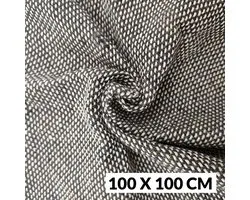 Tissu de Tuftage Secondaire - 100x100cm - Tissu Secondaire - Support de Tuftage - 1 x 1 mètre