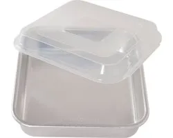 Bakvorm, Vierkant, met Deksel, 23 cm, Aluminium - Nordic Ware | Naturals