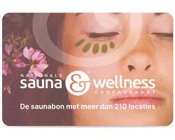 Nationale Sauna & Wellness cadeaukaart 100,-