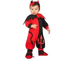 Costume for Babies Red Male Demon 24 Months