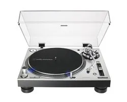 Audio-Technica AT-LP140XP Draaitafel (dj) met directe aandrijving Zilver