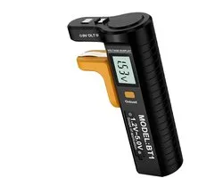 Digital Battery Checker, Small Volt Tester, Accurate Easy to Use, test button cell, Electronic Draughts for Testing Voltages of All Types, 4.57x2.6x1.42in