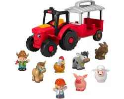 Fisher-Price Little People boerderijtractor met figuren
