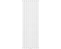 BELRAD Verticale designradiator dubbelzijdig 1800x608mm - Wit - Middenaansluiting - 2164W