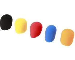 Microfoon windkappen set 4.5x6cm - Devine WS 50 - Meerkleurig
