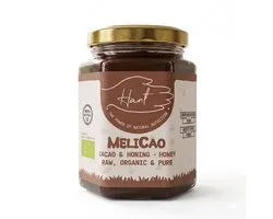 HANT | BIO - MELICAO Gezonde Chocopasta - Rauwe Honing met Cacao Choco – Ongefilterd + GRATIS LEPEL - 250g
