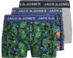 JACK & JONES PLUS - JACCODY FLORAL TRUNKS 3 PACK PLS Heren Onderbroek