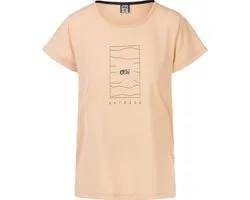 PICTURE - HILA TECH TEE - Peach Nougat - xl