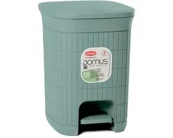 Pedaalemmer 'Domus' - 20 liter - Green Tea – Gerecycled kunststof