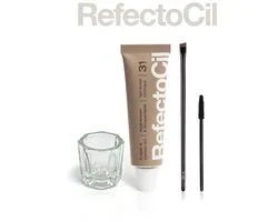 Kit Peinture Cils & Sourcils Refectocil Sans Oxydant N°3.1 Châtain Clair