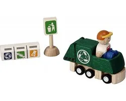 Ensemble de camions de recyclage Plantoys