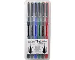 Marvy Uchida Le Pen Flex Set Primary 6 pièces