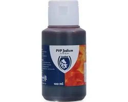 Excellent Shampooing à Iode - 10 % Iode PVP - Uniquement pour les animaux - Nettoie la peau et le pelage - Doux pour la peau et ne pique pas - Fermeture de valve - 100 ml