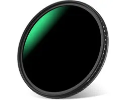 Variabele ND Filter 67mm ND2-400 voor Canon EOS R, RP, R6, 90D en 80D - Neutral Density voor Natuurfotografie en Videografie