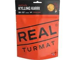 Drytech - real Turmat - Chicken Curry - outdoormaaltijd | vriesdroogmaaltijd - survival food - buitensportvoeding - prepper - trekkingfood