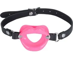 Banoch - Gag kissy lips - Roze - bondage
