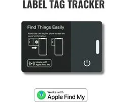 Carte de suivi – Apple Localiser – Étiquette AIRTAG – NFC – Rechargeable sans fil
