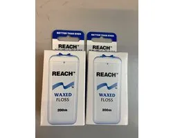 REACH voorheen Johnson & johnson Dental floss 200 meter 2 stuks