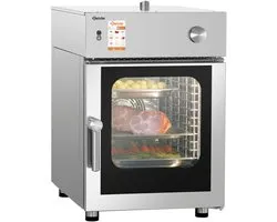 Bartscher Combisteamer - Silversteam - Elektrisch - 6 Niveaus 1/1 GN - 50–300°C - Touchscreen - 525x880x800mm