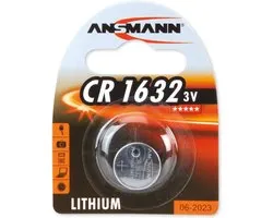 Ansmann 1516-0004, Batterie à usage unique, CR1632, Lithium, 3 V, 1 pièce(s), 120 mAh