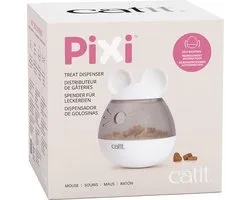 CA Pixi Treat Dispenser Mouse 8x8x10cm blanc