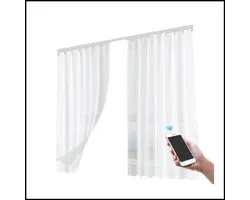 Gemotoriseerde Gordijnrail – Elektrische Smart Curtain Motor – Alexa & Google Compatibel – Verduisterend