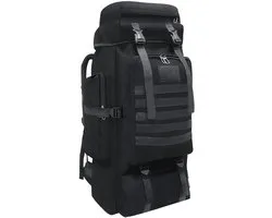 80L Hiking Rugzak - Waterdichte Tactical Molle Backpack - Verstelbaar - Grote Capaciteit - Voor Kamperen, Wandelen, Trekking, Reizen & Outdoor