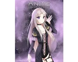 Anime- Anime Coloring, Book 1