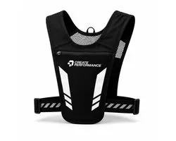 CREATE PERFORMANCE Hardloopvest – Reflecterend Running Vest – Lichtgewicht & Verstelbaar – Hardloopvest Heren & Dames – Zwart