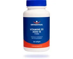 OrthoVitaal Vitamine D3 3000IE 120 Softgels