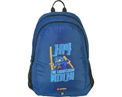 LEGO Ninjago School Backpack, voor een jongen, Blauw, Rugzak, maat: One size