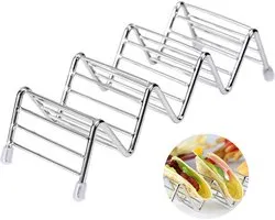 Porte-Tacos - Porte-Tacos et Tortillas - Plats de présentation - Support à Tacos et Tortillas - Taco Standard - LOUZIR