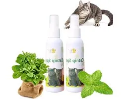 Natuurlijke Kattenkruid Spray voor Ontspanning en Stressvermindering, 100 ml - Herbal Cat Joy, Anti-Stress, Pure Ingrediënten