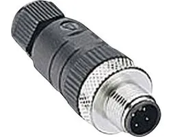 Lumberg Automation 108650 Sensor/actuator connector, niet geassembleerd M12 Aantal polen (sensoren): 5 Stekker, recht 1