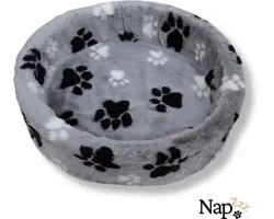 NapZZZ Hondenmand – Gr Poot Grijs- 46 x 40 x 13 cm