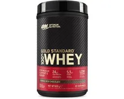 Optimum Nutrition Gold Standard 100% Whey Protein - Double Rich Chocolate - Proteine Poeder - Eiwitshake - 620 gram (20 servings)
