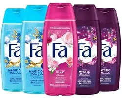 Fa Douchegel Try Out - Magic Blue Lotus / Pink Passion / Mystic Moments