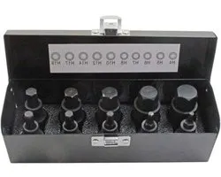 Set de 10 douilles à percussion hexagonales, clé Allen de 4 à 19mm , Drive de 1/2 pouces, US PRO Tools