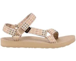 Chaussures Teva Original Universal Modern Check pour femme, couleur taupe, pointure 41 (UK 8)