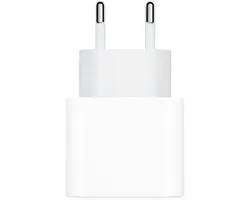 Apple 20W Power adapter - USB-C aansluiting - Snellader iPhone - Wit