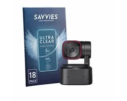 Savvies - Screenprotector voor OBSBOT Tiny 2 Lite - Folie Beschermfolie transparant 18 Stuks