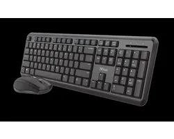 draadloze keyboard TKM-350 en muisset duits