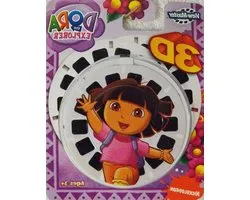 ViewMaster Rollen - 3D Reels - Kinderavonturen Beleven - Dora de Explorer Thema - 3-pack - Meerdere kleuren
