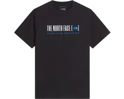 The North Face M BRACKET LOGO REGULAR SS TEE Chemise d'extérieur pour hommes - TNF BLACK