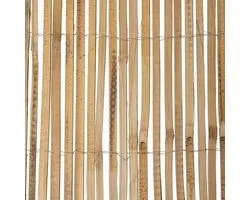 Werkapro Bamboe privacyscherm natuurlijk 1 x 3 m - HTML content toevoegen bamboe schutting