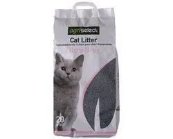 Agriselect Ultra Grey Kattenbakvulling 20 Ltr
