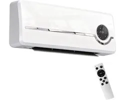 HOMCOM Wall-mounted Heater Kunststof 50L x 18,6B x 12,9H cm Wit