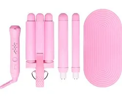 Mermade Interchangeable Style Wand - Krultang - Pink / roze