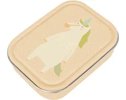 Trixie Brooddoos groot - Mrs. Unicorn - RSV Lunchbox voor kinderen - Makkelijk te openen Broodtrommel - 2 vakken